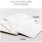20 مم 0.6 كثافة ورقة من البلاستيك PVC جامدة لخطابات الإعلان